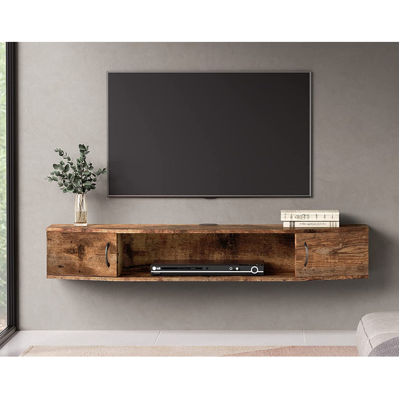 Meuble télé Merliah, Brun