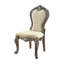 Chaise d'appoint rembourrée (ensemble de 2)