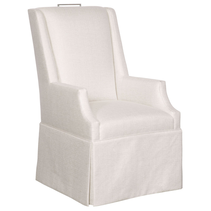 Everhart Arm Chair, Polyester Nadia Steam