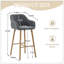 Ensemble de 2 tabourets de bar Modern-287226478