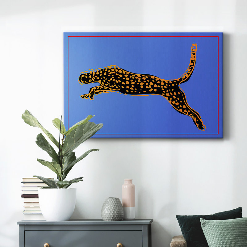 Toile tendue The Wild Leopard I-Gallery, H 12 po x l 18 po