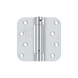 Deltana DSH4R526T 4" x 4", 5/8" Radius Corner, TT, UL Listed in Polished Chrome