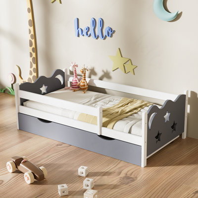 Bed Frame With 8 Slats Support