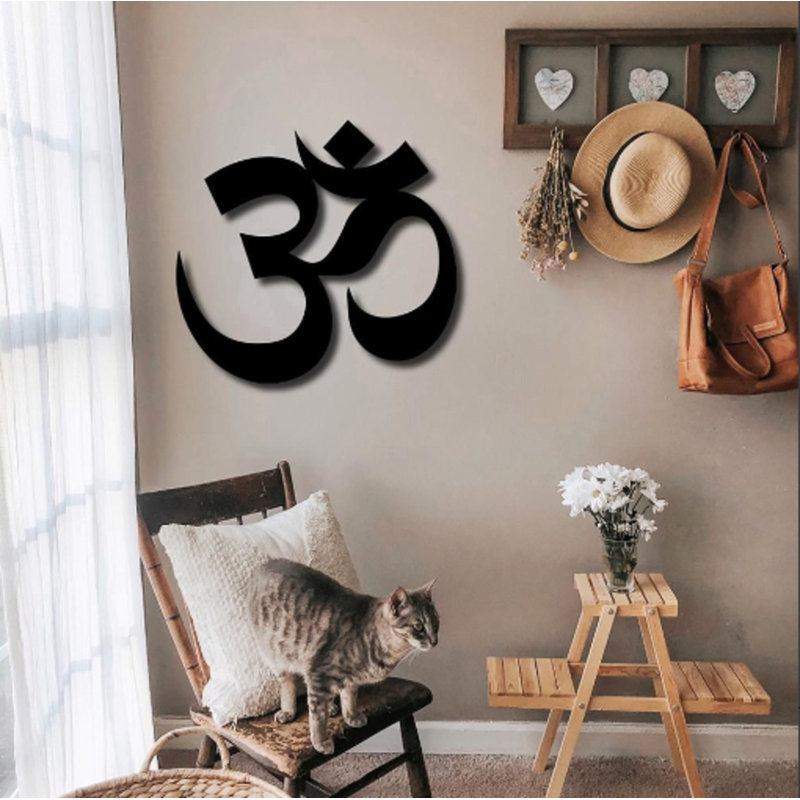 Abstract Wall Decor on Metal