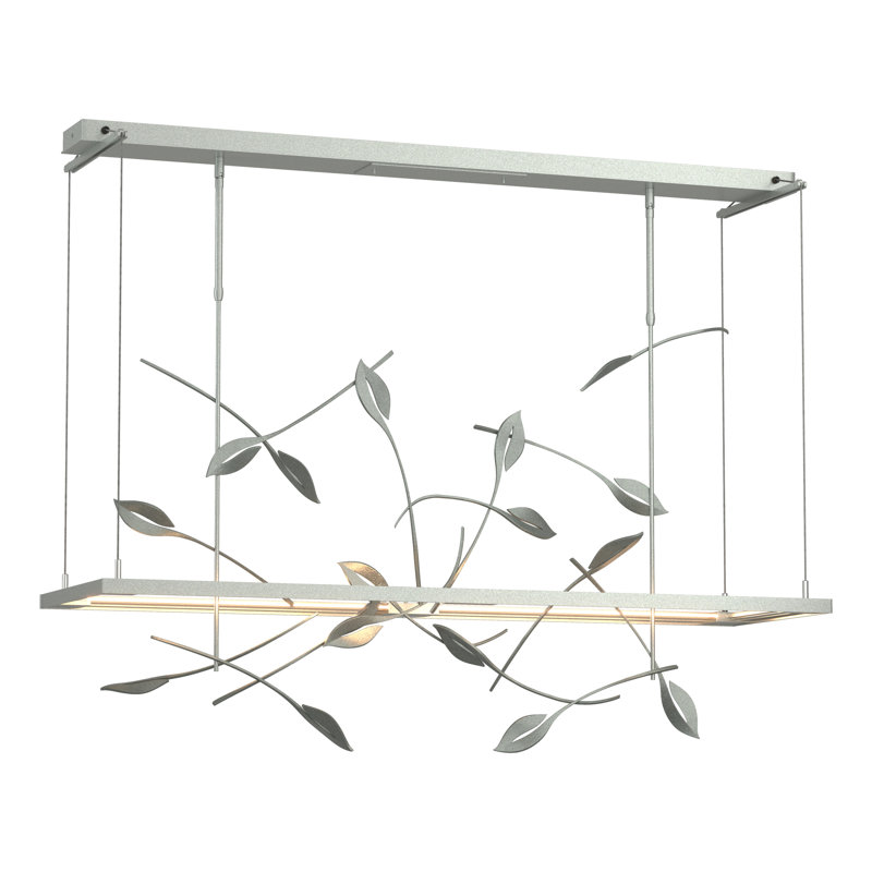 Four Seasons Autumn LED Kitchen Island Linear Pendant, Standard, Vintage Platinum