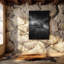 «Cowboy River Crossing», impression sur toile - Western Texas Wall Rustic Ranch-1949219713