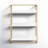 Vivendel Birch Lane™ Vivendel 3-Tier Wood and Metal Accent Shelf -131650198