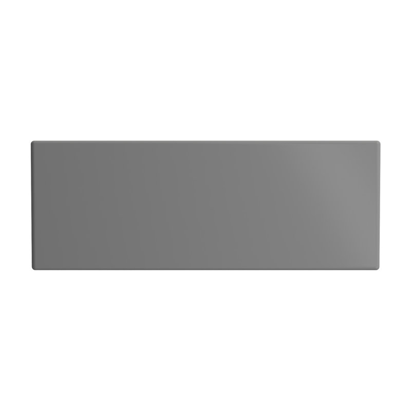 27'' L Kitchen Sink, Matte Gray