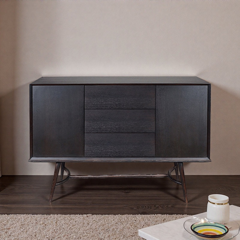 Simplicity Black Home Sideboard
