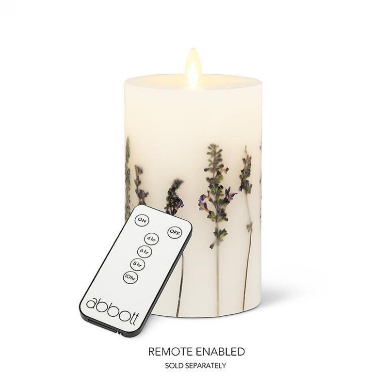Bougie sans flamme Reallite, 6 po x 3,5 po sans flamme