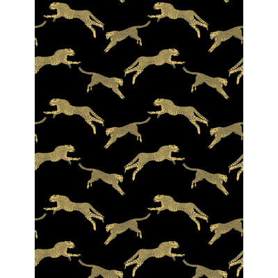 Leaping Cheetah Sahara Wallcovering