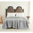 Satin Trim Blanket Throw Blanket-697476492-697476489