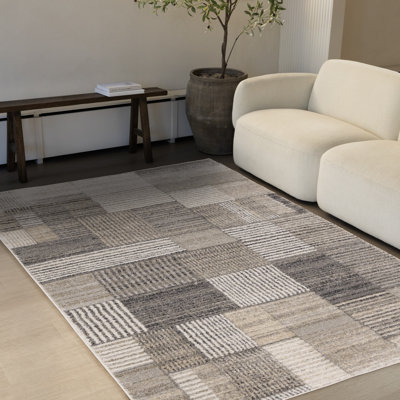 Tapis d'intérieur gris Beaumys