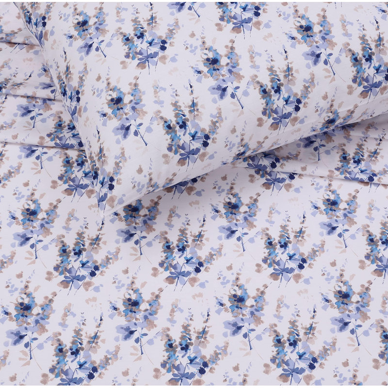 Ensembles de draps 100% coton, Ensemble de draps pour très grand lit avec deux t, Érable