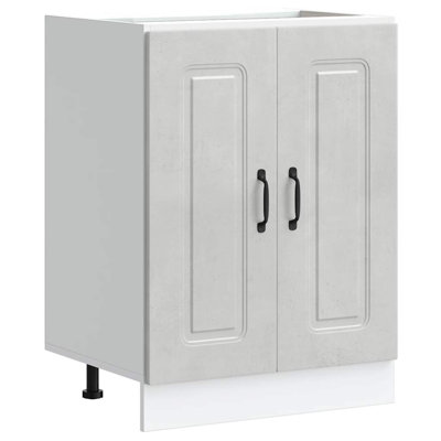 Sink Base Cabinet Kalmar 60X46x81.5 Cm Engineered Wood