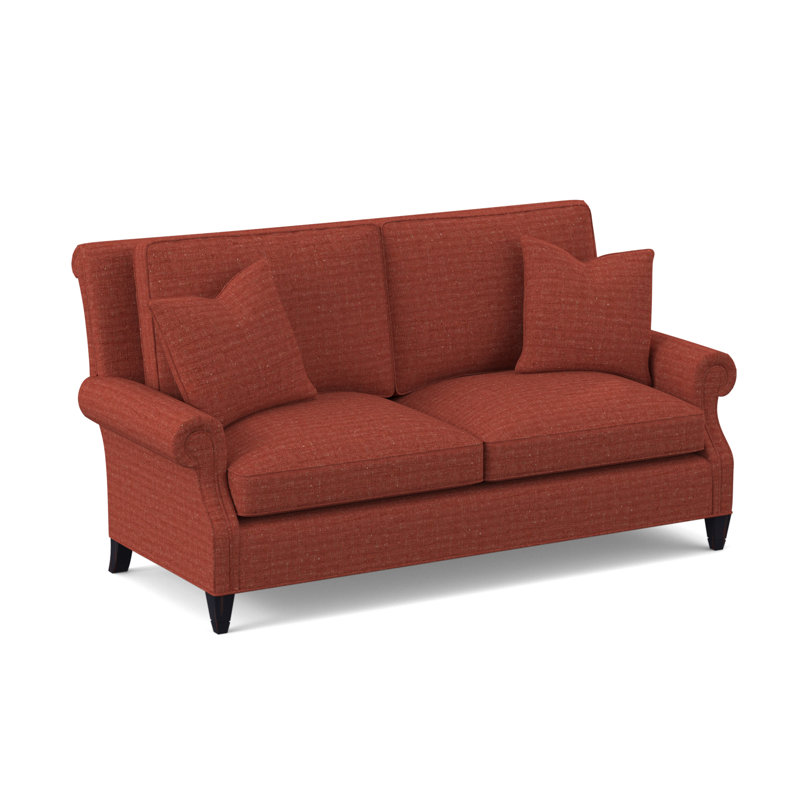 Library Sofa, Vintage Ebony, Elise Linen