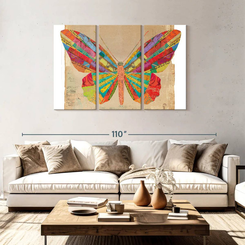 Brampt Craft Butterfly, 48" H x 74" W