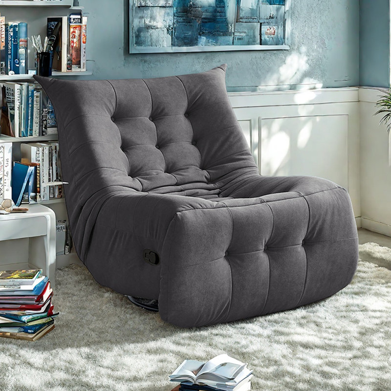 Home Living Room Casual Multi-Functional Recliner, Gray