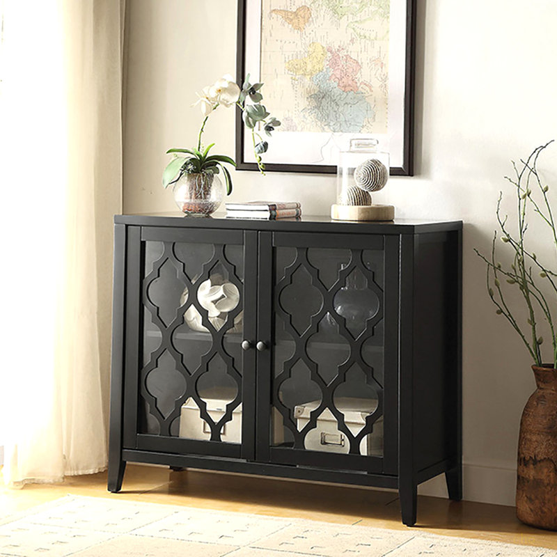 Black Console Table With Shelf Inside