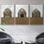 A Barn's Portrait I, ensemble de 3 toiles encadrées-97759754-97759755
