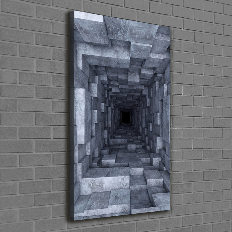 Gainesville Tunnel - Wrapped Canvas Print