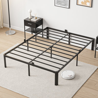  14‘’ Heavy Duty Metal Bed Frame,No Box Spring Needed,Easy Assembly