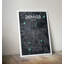 Denver City Map - Unframed Graphic Art Print on Paper-1451089074-1365808073