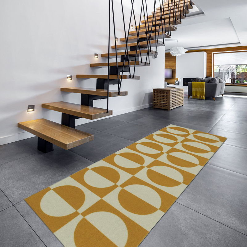 Hughes Kitchen Mat, Yellow
