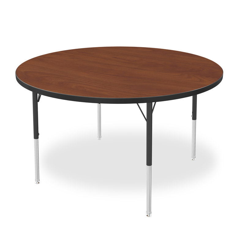 Table d'activité à hauteur réglable MG, H 24 po x L 42 po x l 42 po, Cerisier sauvage