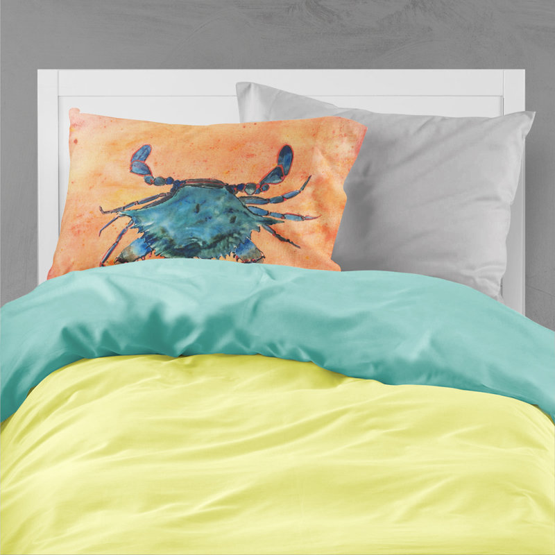  Taie d'oreiller crabe
