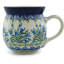 Tasse à bulles en grès poli 16 oz - Bluebells Feathery