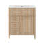 Ensemble de meuble-lavabo 30 po avec lavabo, armoire de rangement moderne avec 2 tiroirs et un tiroir basculant-650864617