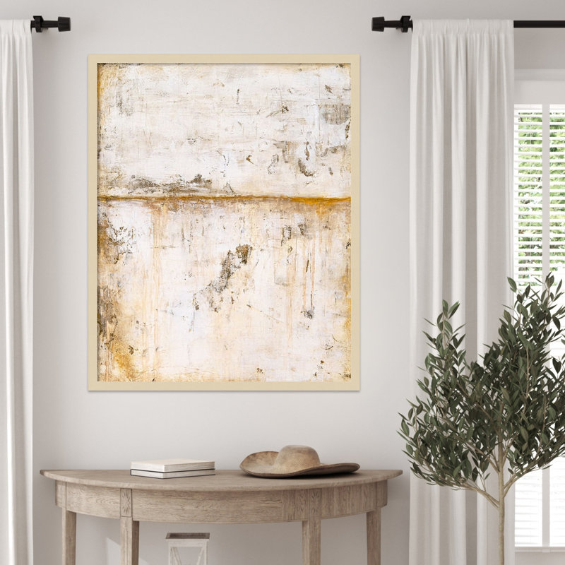 White Serene by Erin Ashley Wood Framed Wall Art Print