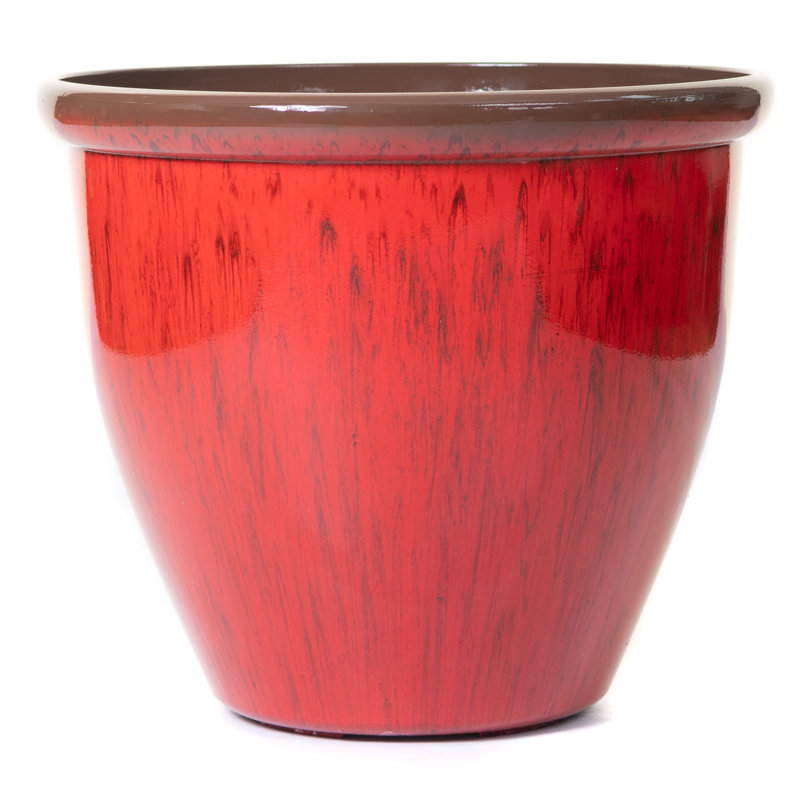 Grier Plant Pot, Red