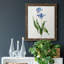 Toile encadrée «Blue Lived Botanical II» - prêt à accrocher-61358182-61358188