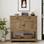 Console 35,4 "avec tiroirs et armoire Latiasha
