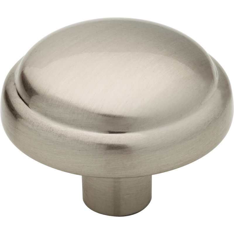 1 3/16" Diameter Mushroom Knob Multipack, Satin Nickel