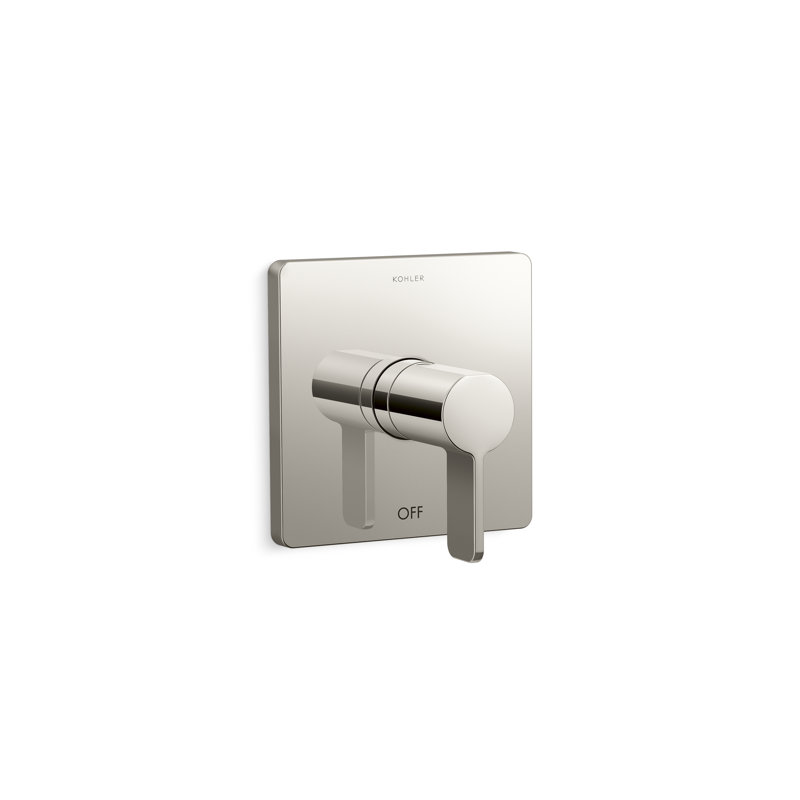 Parallel Shower Valve Trim, Vibrant Polished Nickel