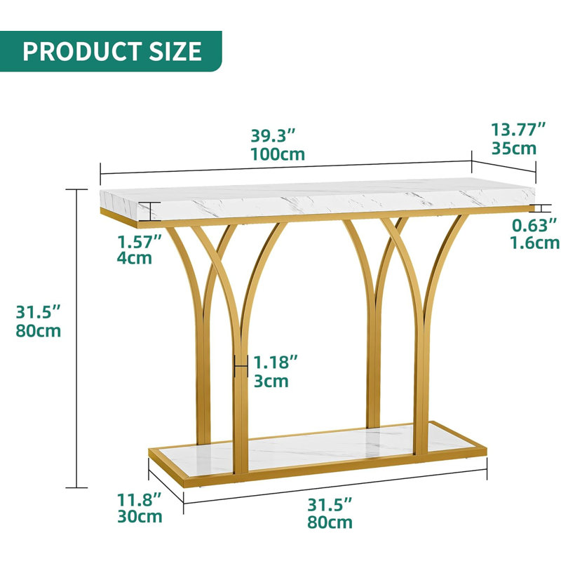 Spanish Style Entryway Console Table