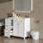 36" Modern Bathroom Vanity - Ceramic Sink, Soft-Close Doors, Smart Storage-1712898000