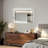 LED Bathroom Mirror With Lights Wall Vanity LED Mirror Stepless Dimmable, Double Front And Backlight, Anti-Fog, Memory Smart Mirror For Bathroom