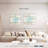 Aletra Rustic Lodge Beachlife Blue
