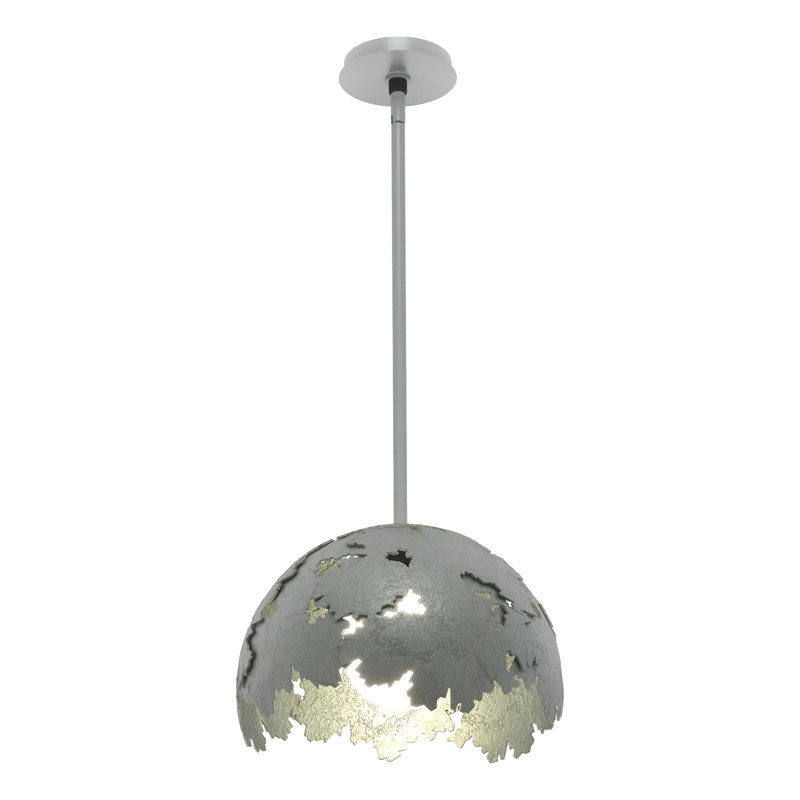 Pangea 1 - Light Dome Pendant, Vintage Platinum