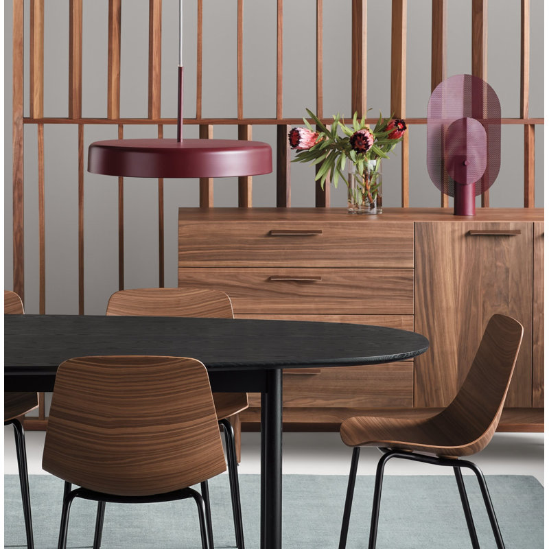 Racer Dining Chair, Walnut