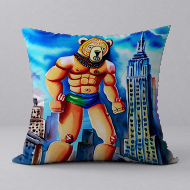 Reversible Throw Pillow