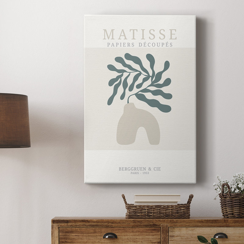 Matisse CD XXXVI, reproduction d'art encadrée Cavas, H 27 po x l 18 po