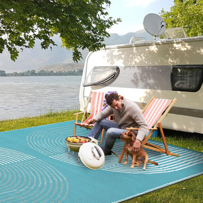 Modern Outdoor Rug, Outdoor Plastic Straw Rug, Durable Outdoor Carpet, Reversible Camping Rugs