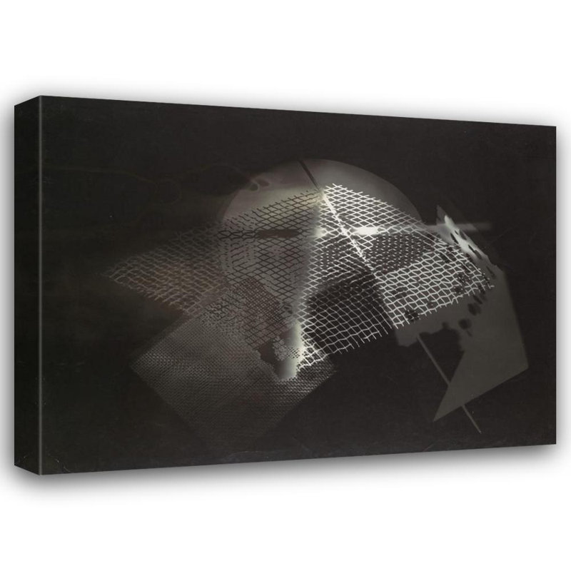 "Photogram" par Lászlo Moholy-Nagy - Art mural sur toile tendue avec châssis, H 24 po x l 17 po