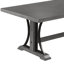 Table de salle à manger à tréteaux Bavia-1088770268
