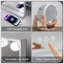Miroir de salle de bain Hollywood